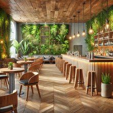 Earth to Glass: Revolutionizing Bar Design with Sustainable Organic Spaces