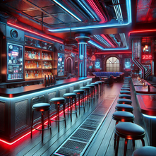 Creating a Cyberpunk-Style Bar: How to Choose the Perfect Color Palette