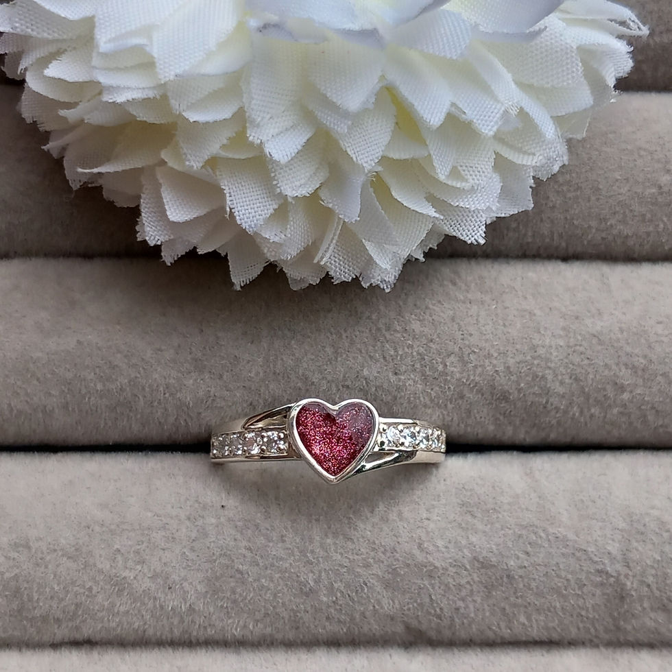 Thumbnail: Heart Accent Ring 