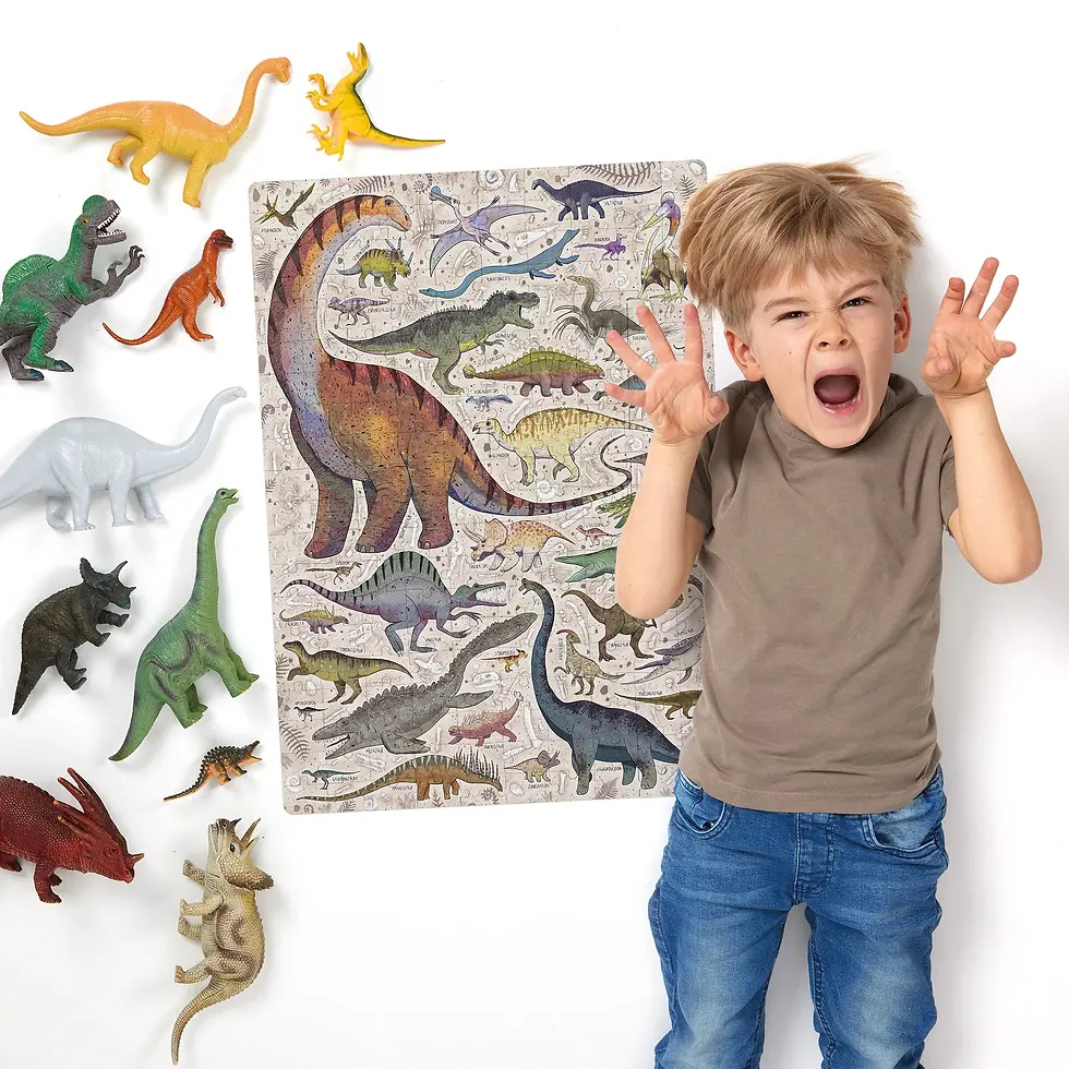 Thumbnail: Banana Panda- Puzzlove Dinosaurs (200 pcs) 7+