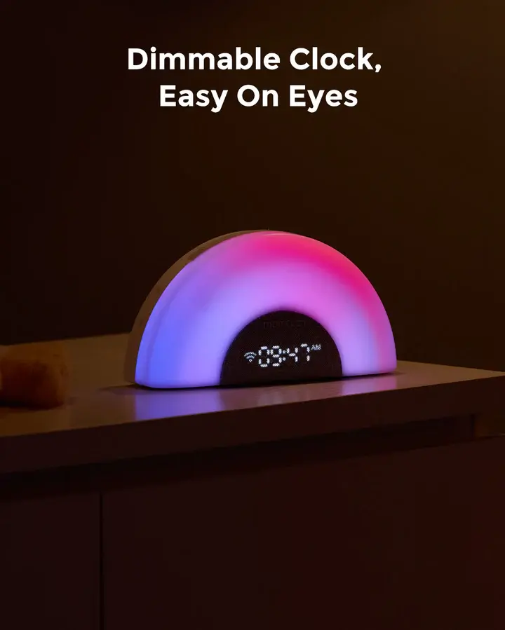 Thumbnail: Momcozy - DreamSync Tech™ Smart Baby Sound Machine - Rainbow Light & App Control