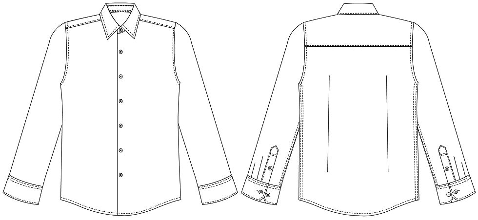 Thumbnail: 3100L: Slim fit shirt
