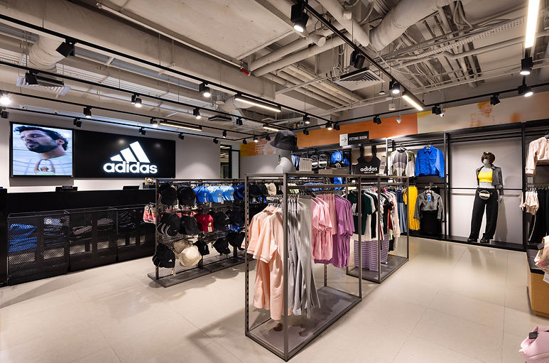View Adidas retail interior project.