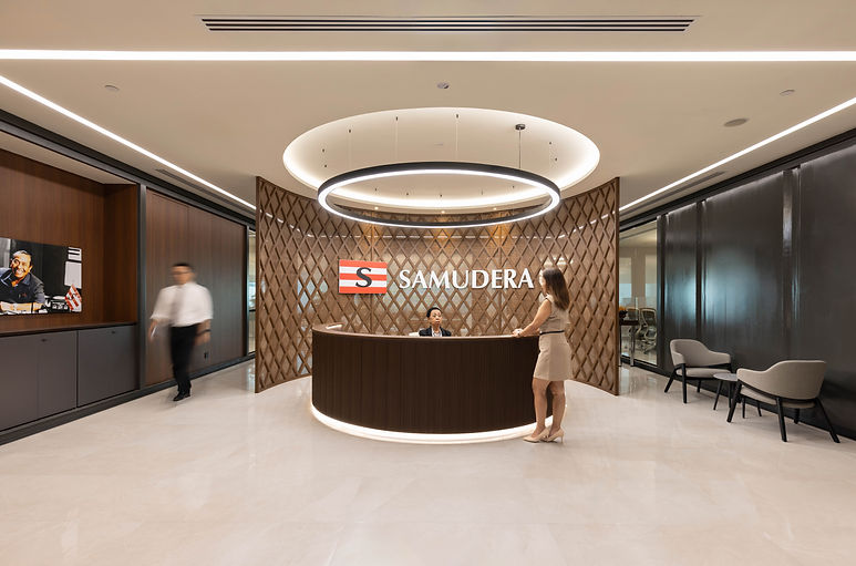 View Samudera workplace interior project.