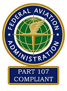 Federal Aviation Administration Part 107 Compliant Badge