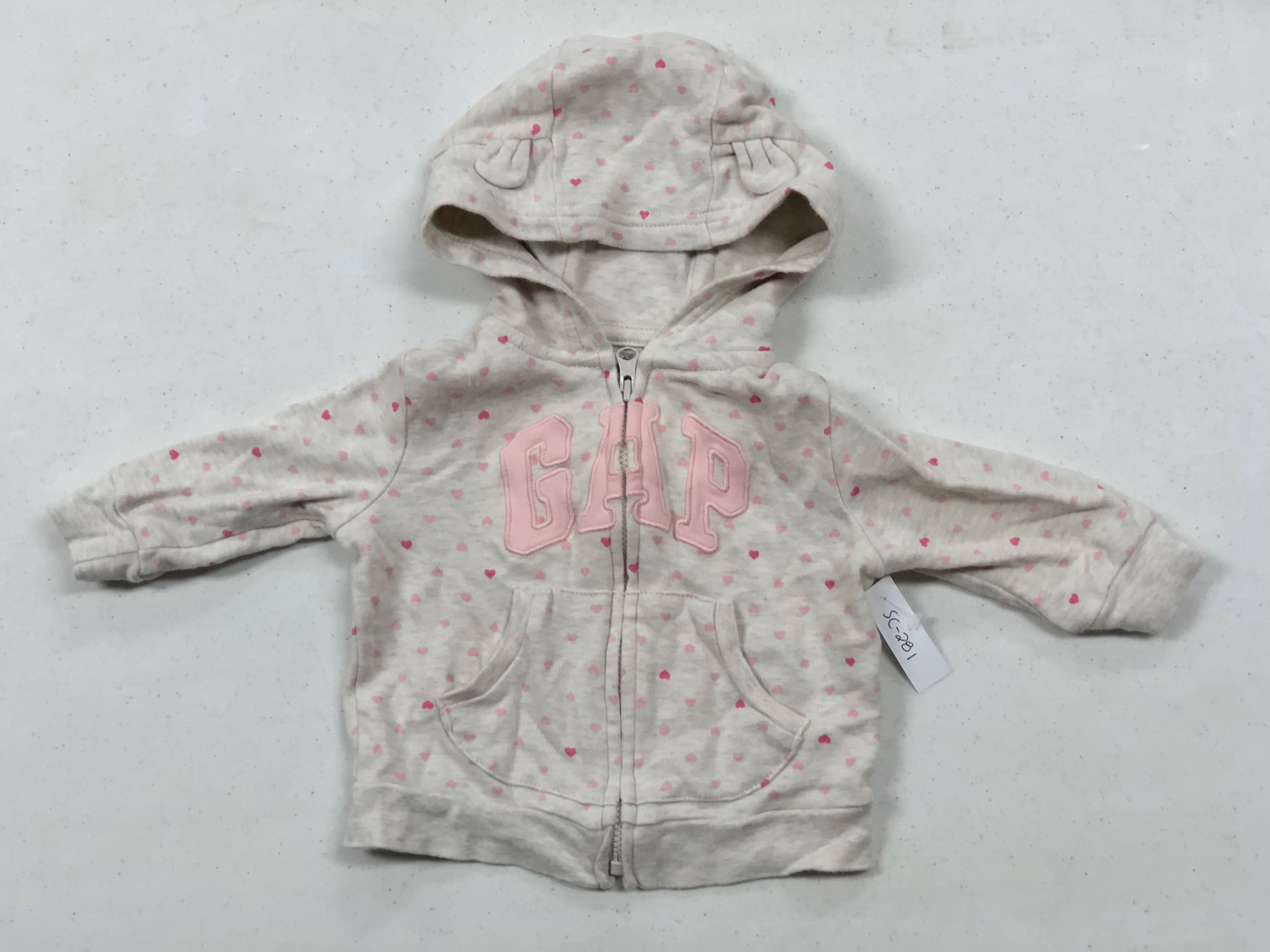 Long Sleeve White Polka-Dot Jacket