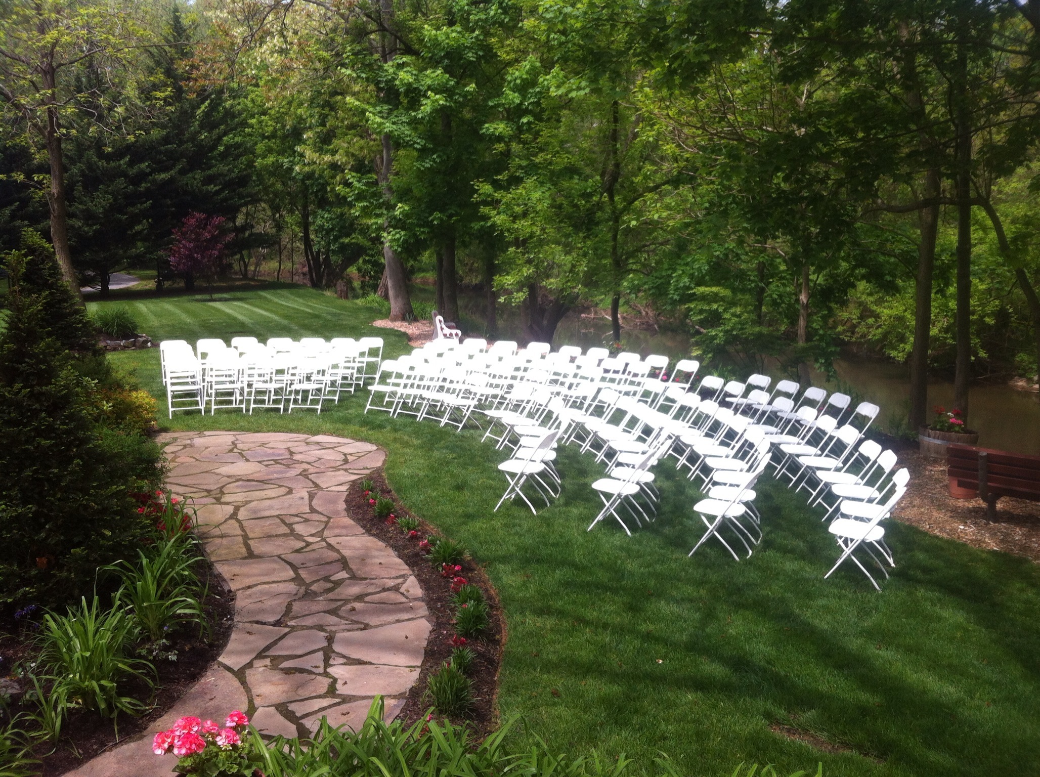 Outdoor wedding