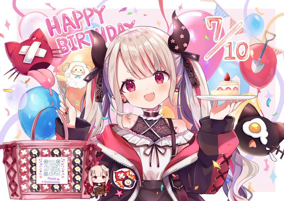 奈羅花様 誕生日記念 駅広告