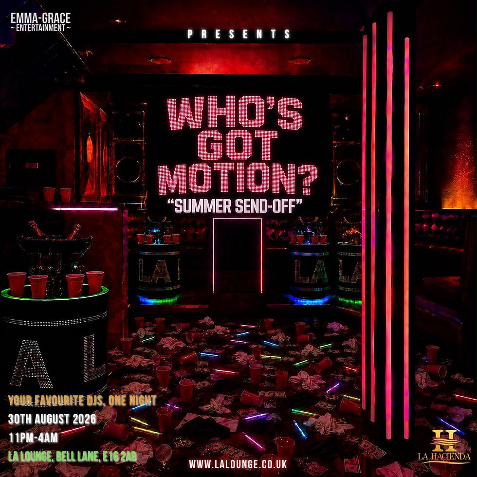 WHOSE GOT MOTION ? ( SUNDAY 30TH AUGUST )