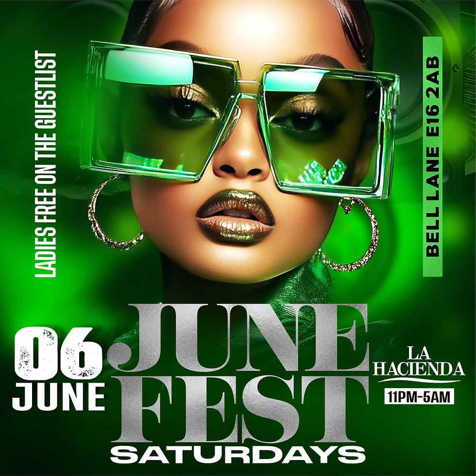 JUNE FEST ( SATURDAY 6TH JUNE)