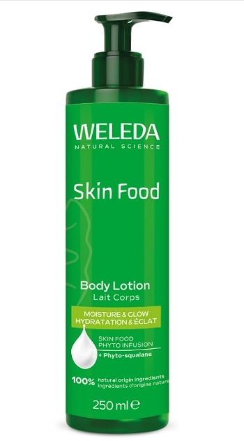 Weleda Skin Food Body Lotion Dry Skin Moisturiser Vegan 250ml