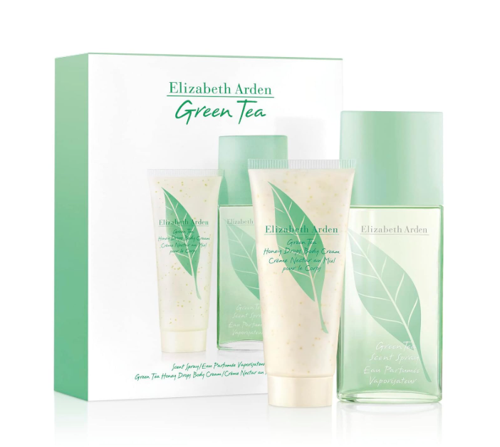 Elizabeth Arden Green Tea EDT 100ml & Honey Drops Moisturizing Cream 100ml Zesta