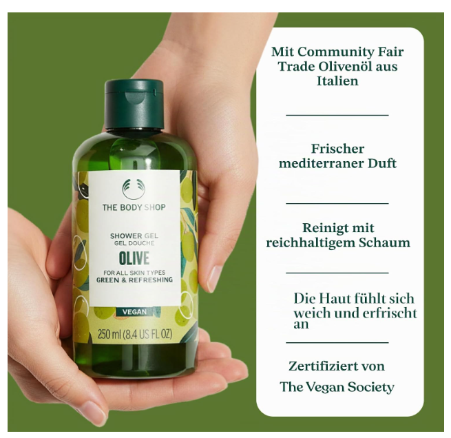 Miniatura: The Body Shop Żel pod Prysznic Olive 750ml