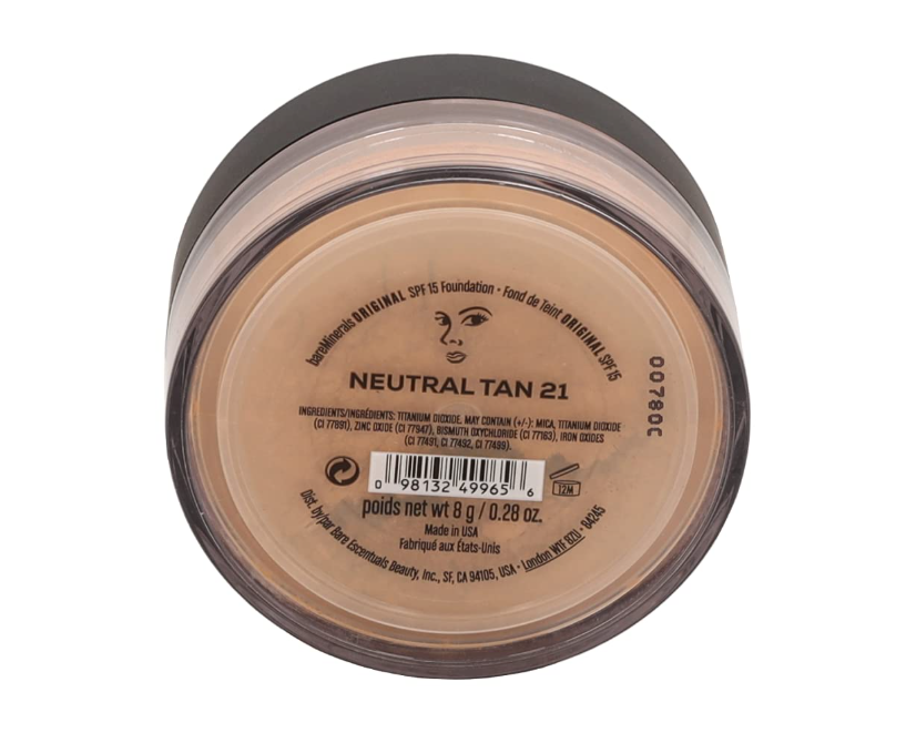 Miniatura: BareMinerals Original Loose Powder Foundation SPF 15 Neutral Tan 21 8g