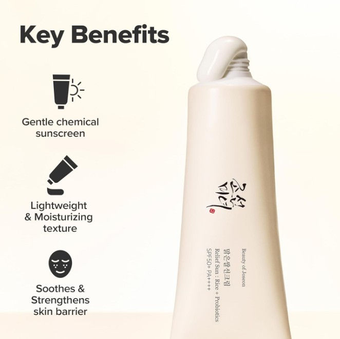 Miniatura: Beauty of Joseon Relief Sun: Rice + Probiotics SPF50+ PA++++ 50ml