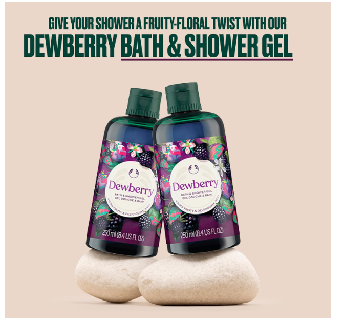 Miniatura: The Body Shop Żel do Kąpieli i pod Prysznic Dewberry 250ml