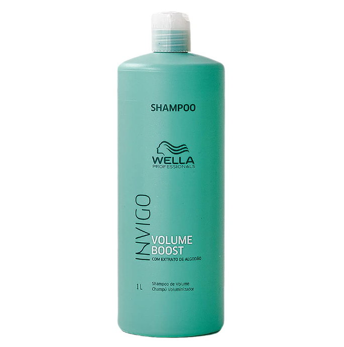 Wella Professionals Invigo Volume Boost Shampoo with Cotton Extract 1L
