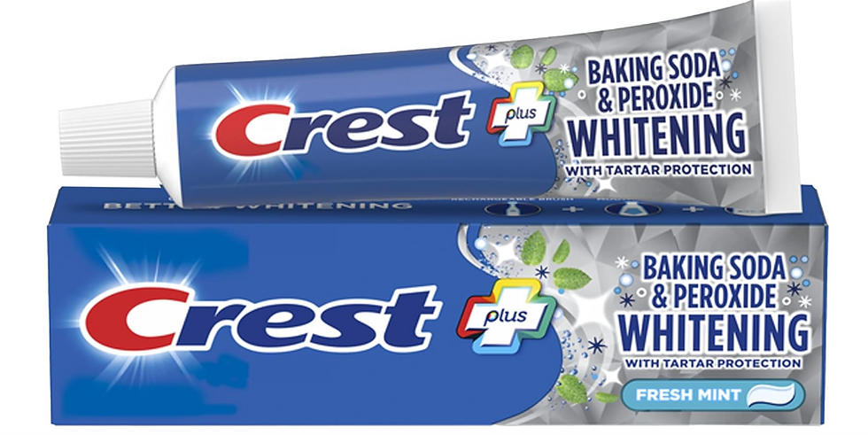 Miniatura: Crest Baking Soda & Peroxide Whitening Toothpaste Fresh Mint 8,2 oz