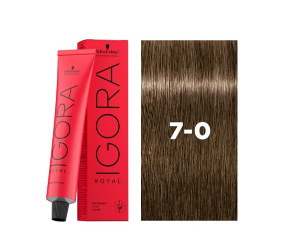 Schwarzkopf Professional Igora Royal 7-0 Middelblond 60ml