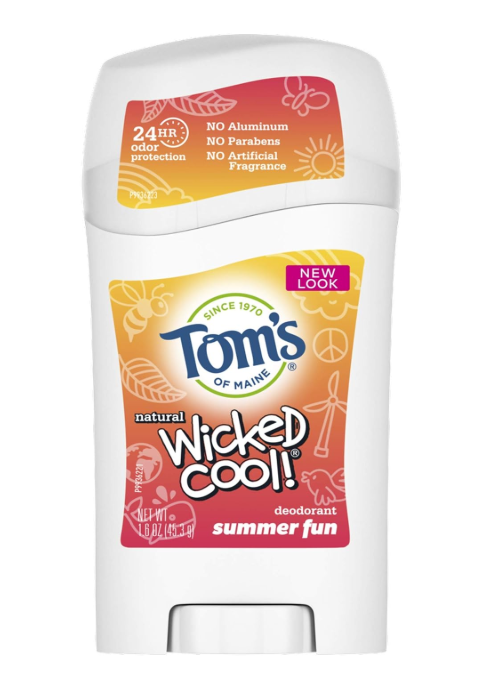 Tom's Of Maine Natural Wicked Cool Long-Lasting Summer Fun Deodorant 45.4g