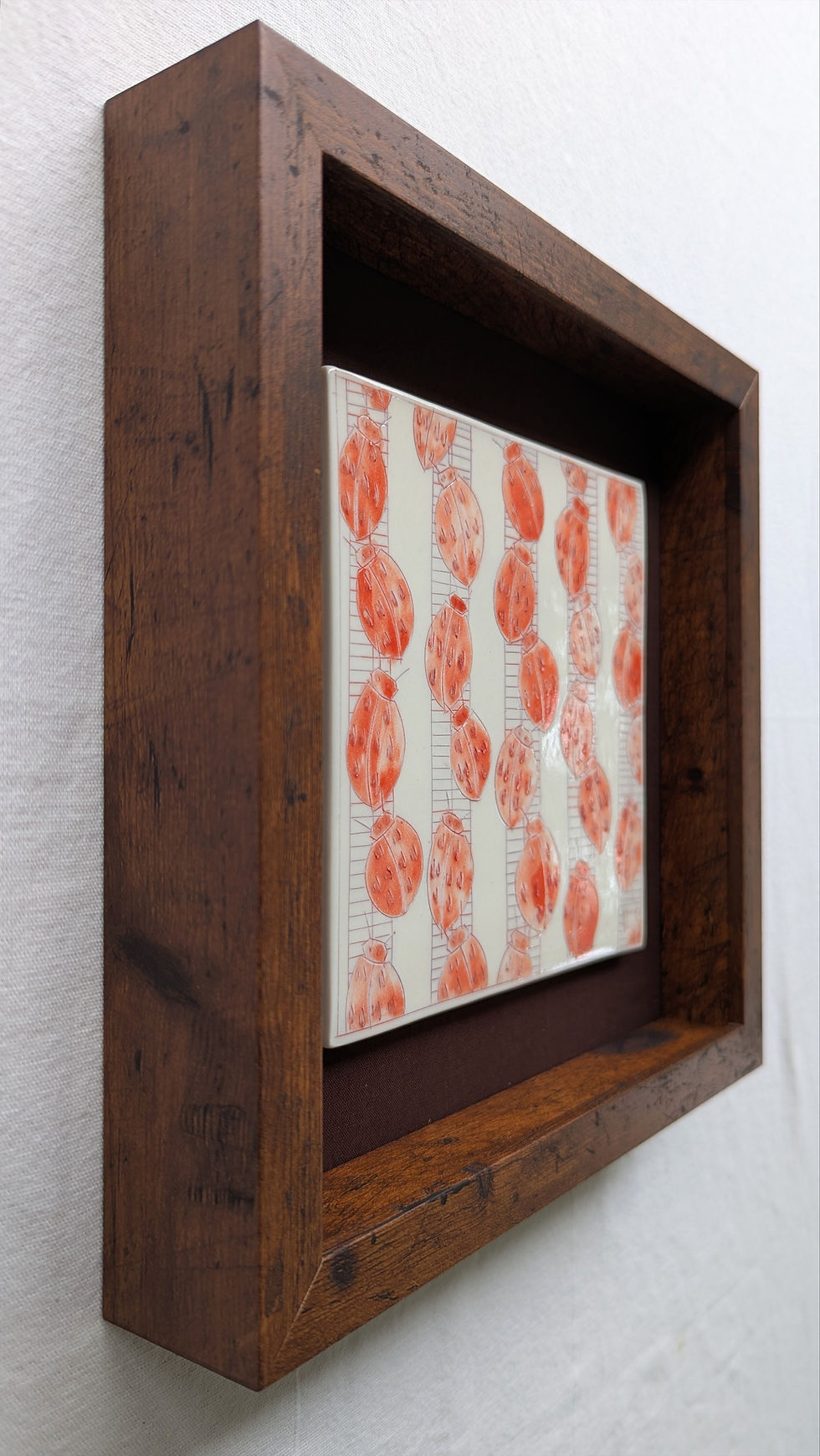 Thumbnail: Ladybugs Wall Tile