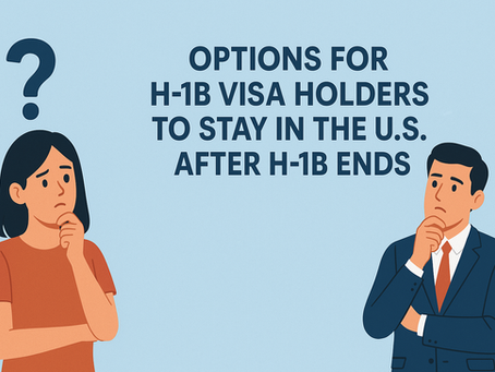 How to Stay in the US Beyond H-1B