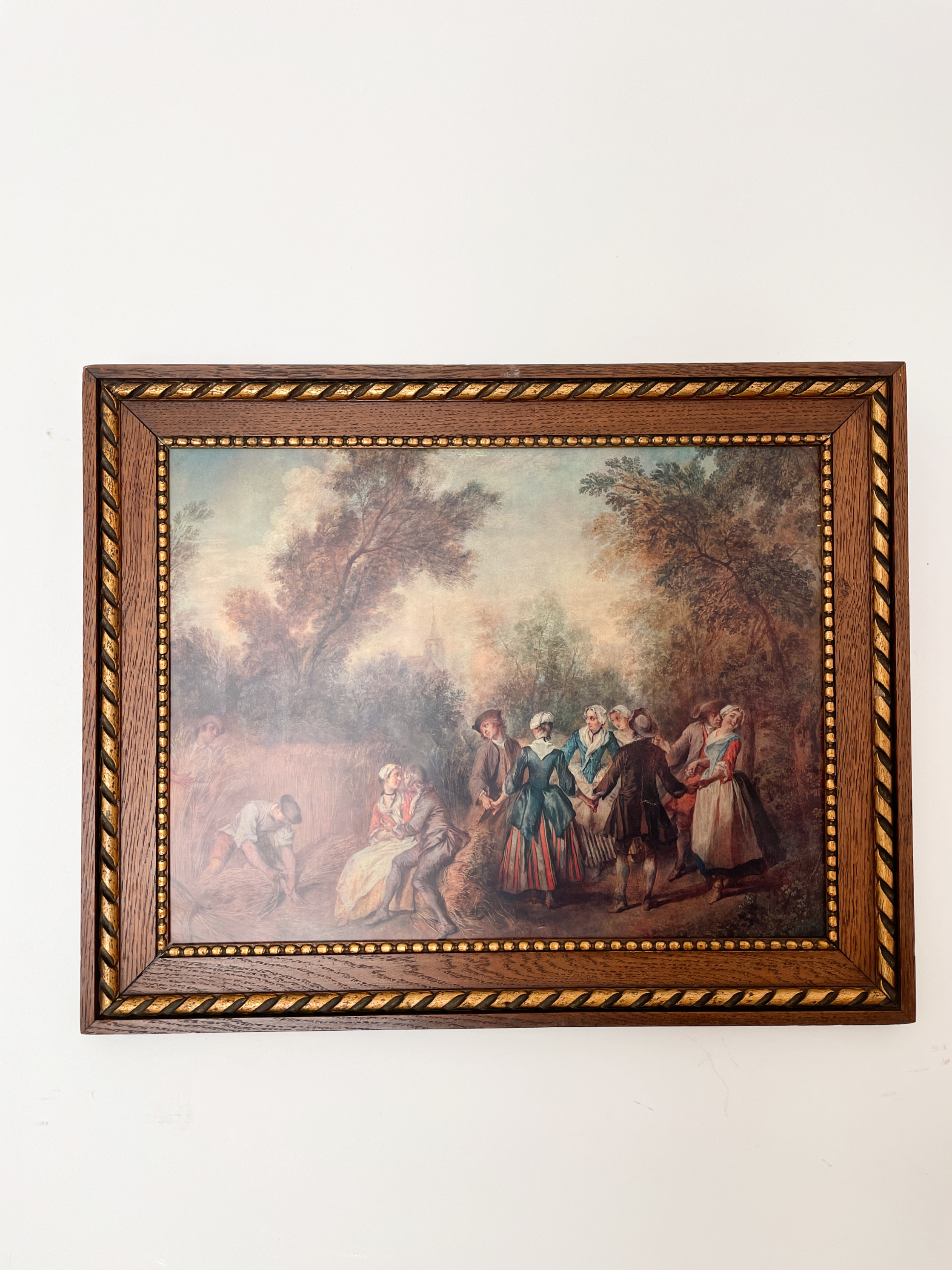 L'Été de Nicolas Lancret - Grande reproduction encadrée - Éditions Epic
