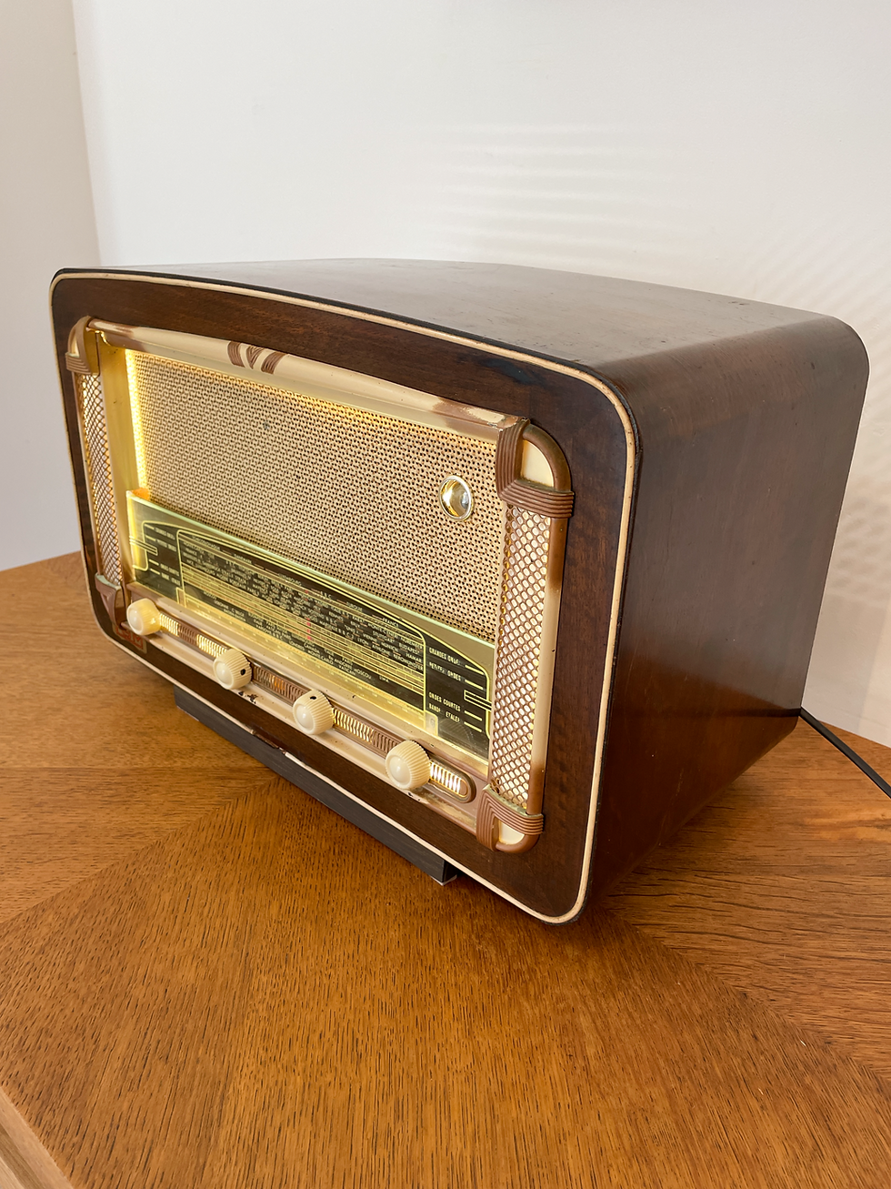 Miniature : Radio LGM Type C150  années 50 Rétrofitée - Bluetooth & HP JBL