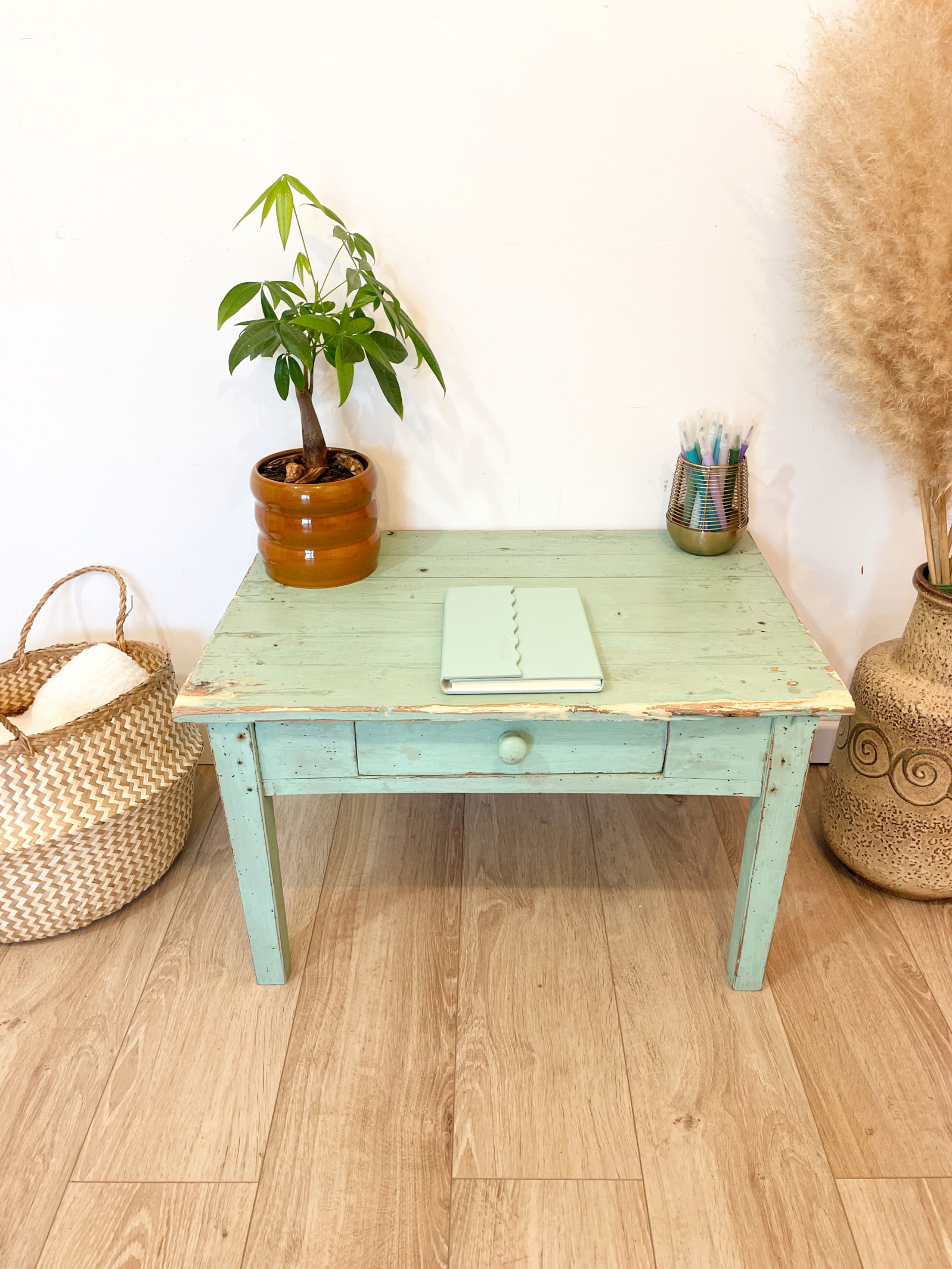 Mini table de ferme - Bureau enfant / Table d'appoint