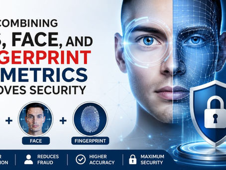 Why Combining Iris, Face, and Fingerprint Biometrics Improves Security