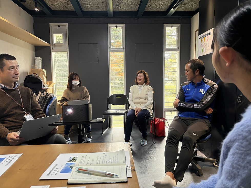 左から順に水上さん、矢田詩織さん（神奈川県公社）、高橋さん、大森さん、筆者