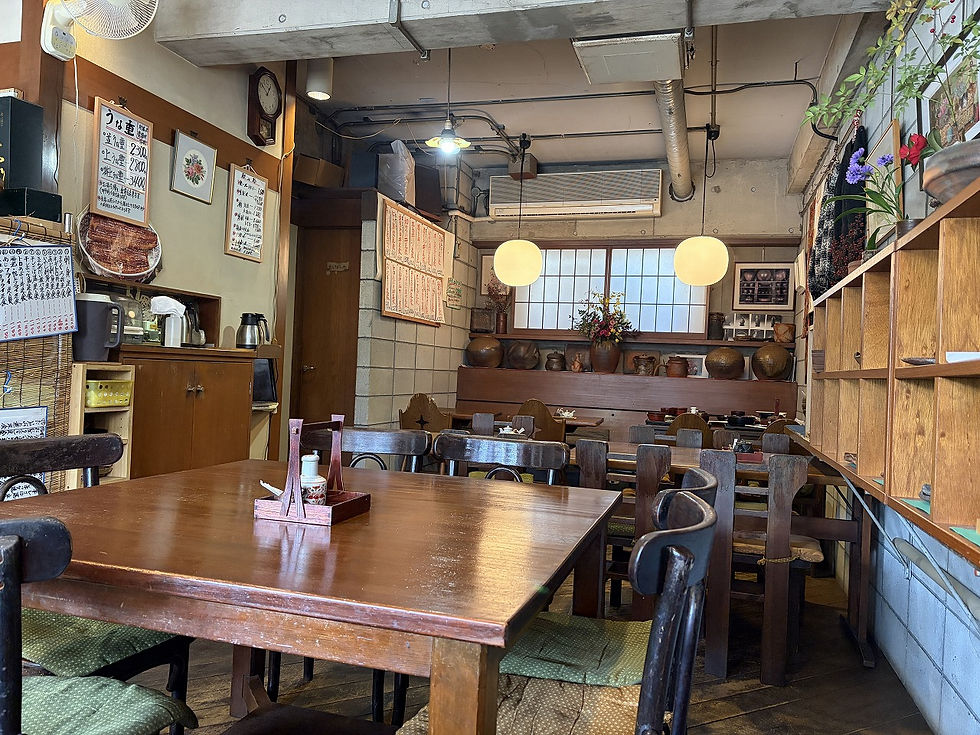 ちょうどお客さんが引いたところを狙ってパシャリ(お店に許可を取っています)