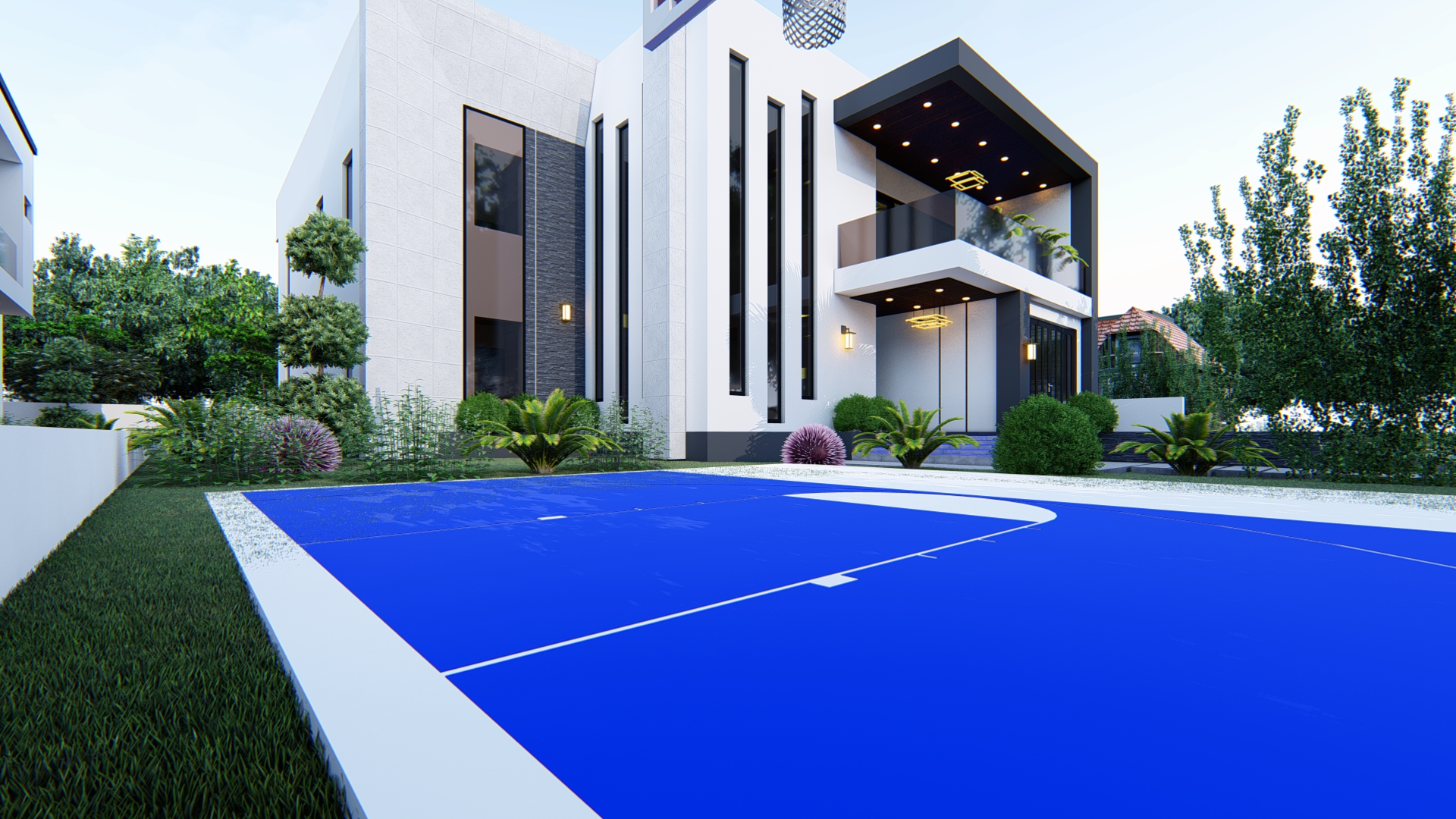 Realistic Residential House Renders | ArchiVinci | 12738