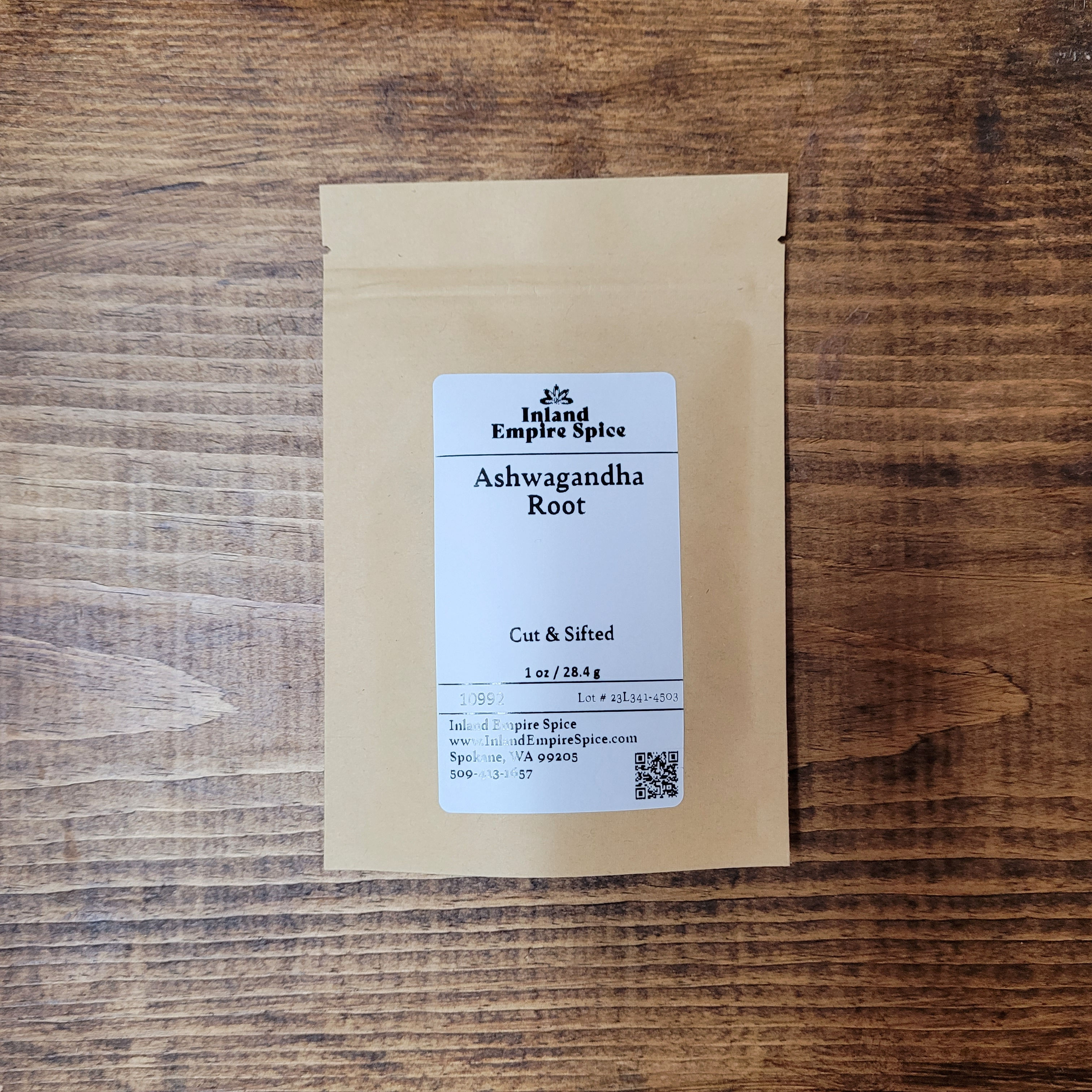 Ashwagandha Root front view