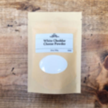 White Cheddar Cheese Powder front view