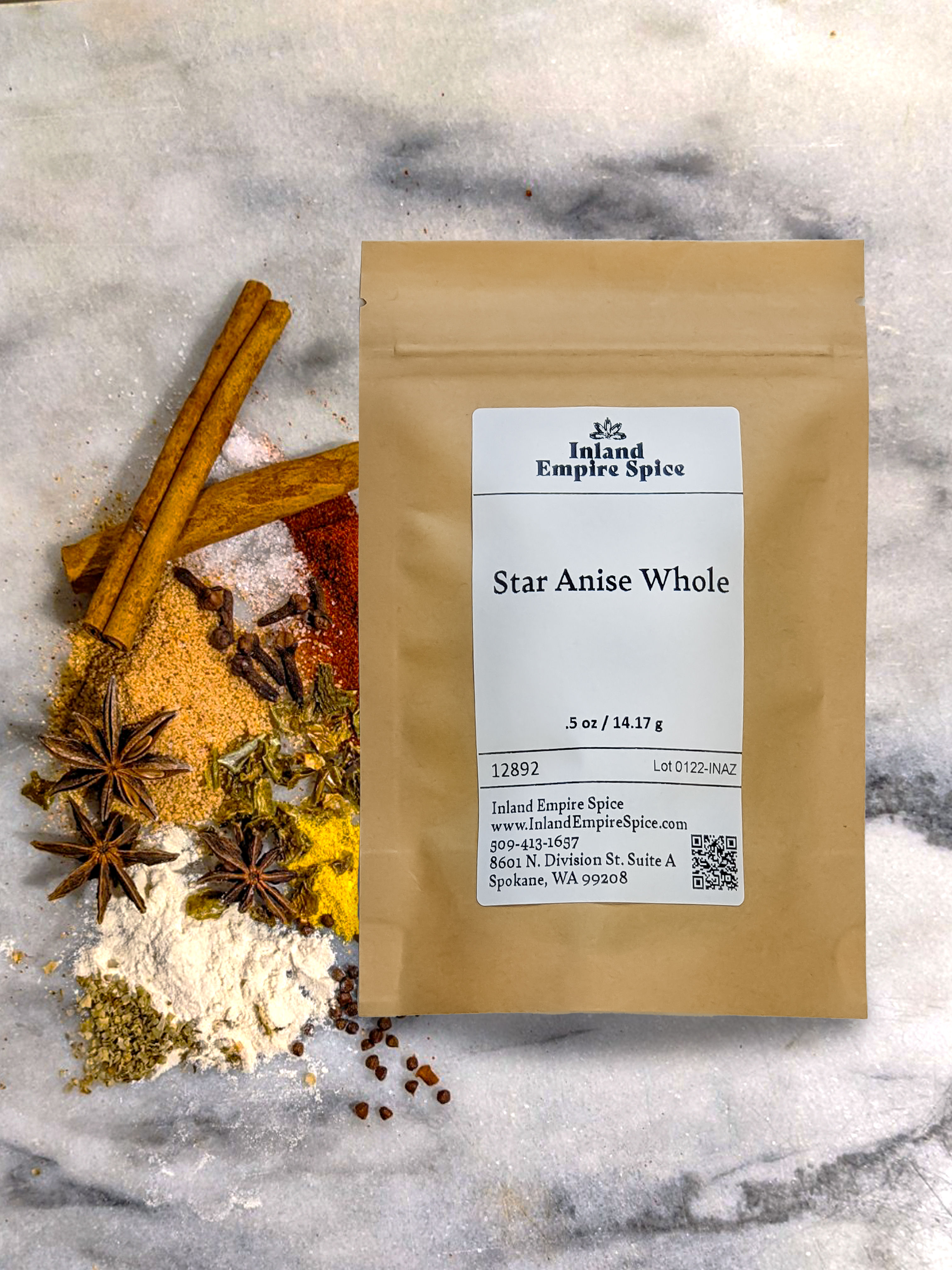 Star Anise front view