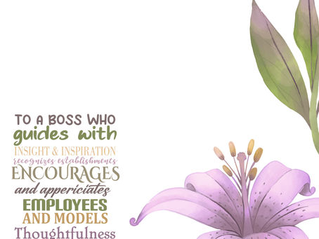 Happy Boss's Day!