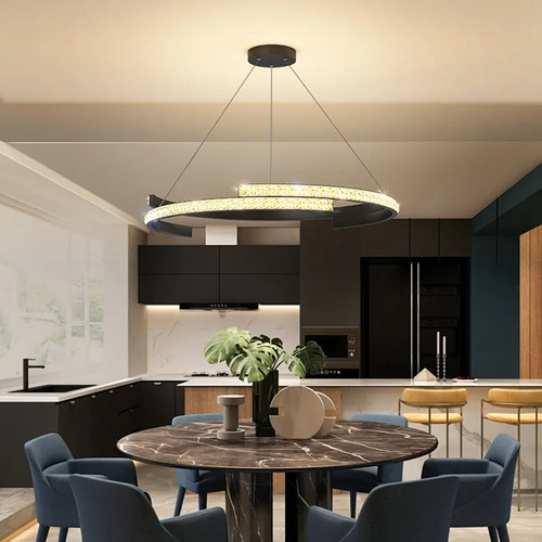 Modern LED Intelligent Chandelier ATL Home Decore