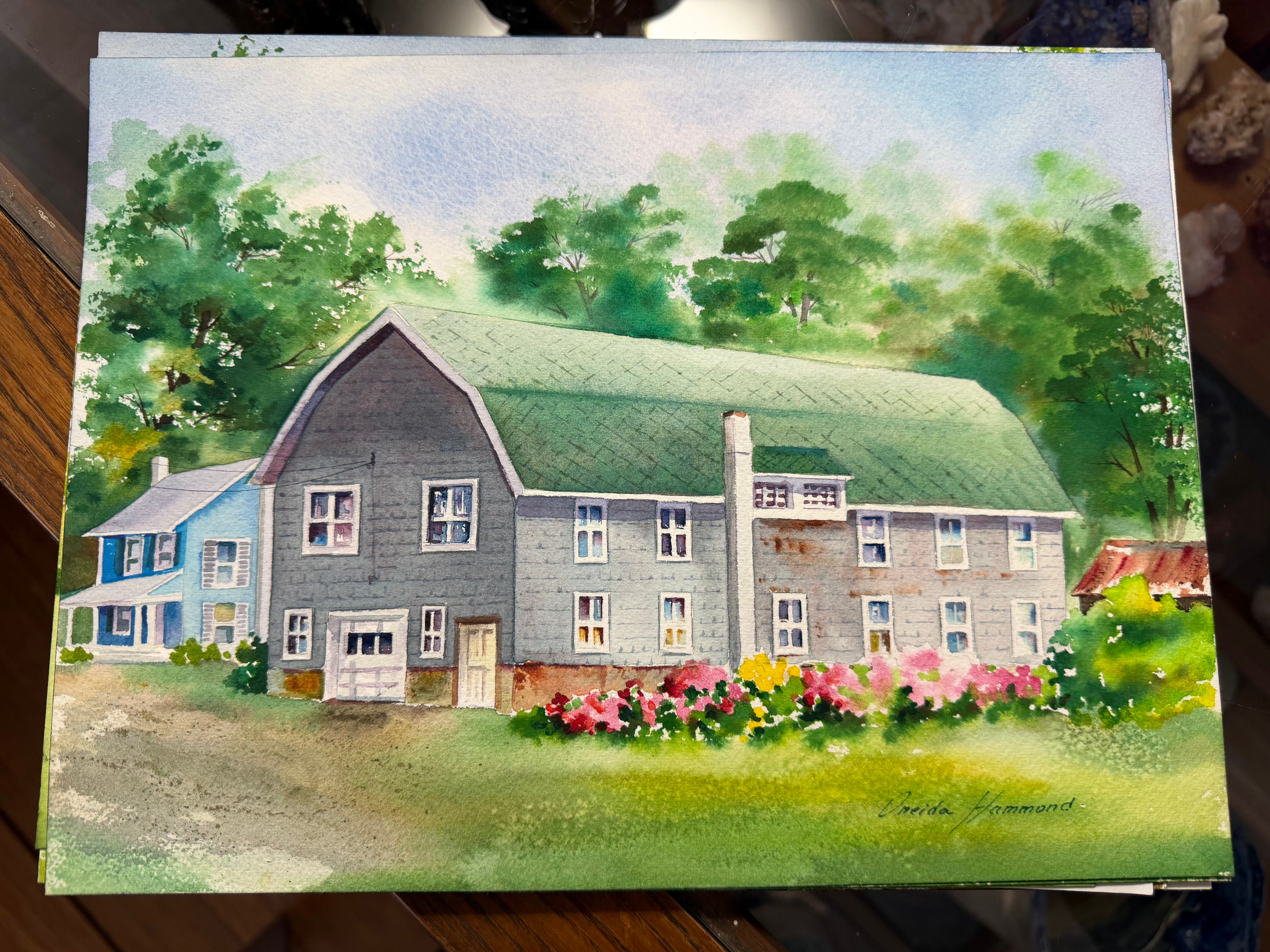 Oneida Hammond Original Watercolor