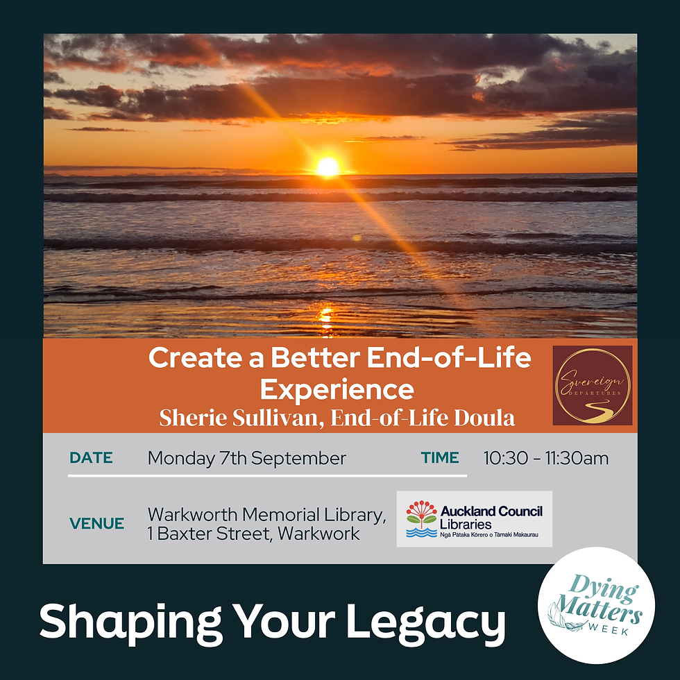 Create a Better End-of-Life Experience