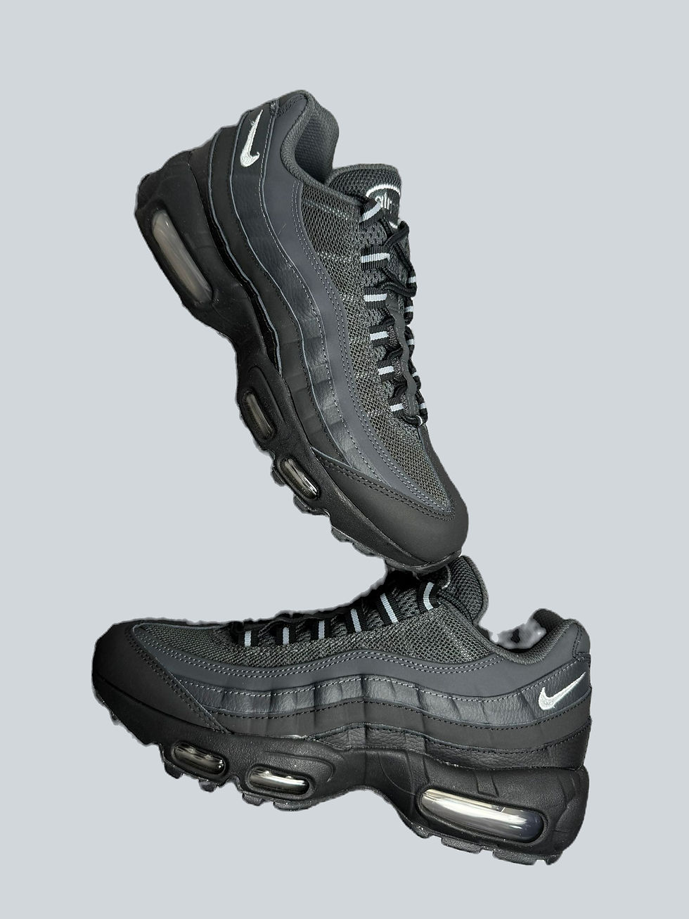 Nike Air Max 95 Black/Stadium Grey-Anthracite Background