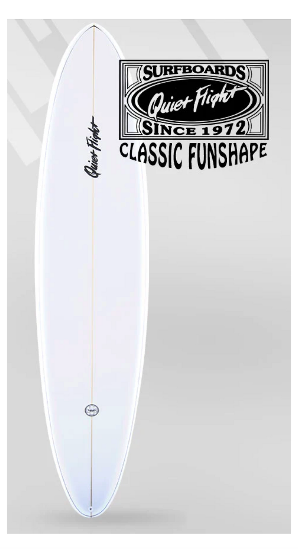 Mid Cruiser Dual Stringer 7'2 x 21 x 2.75