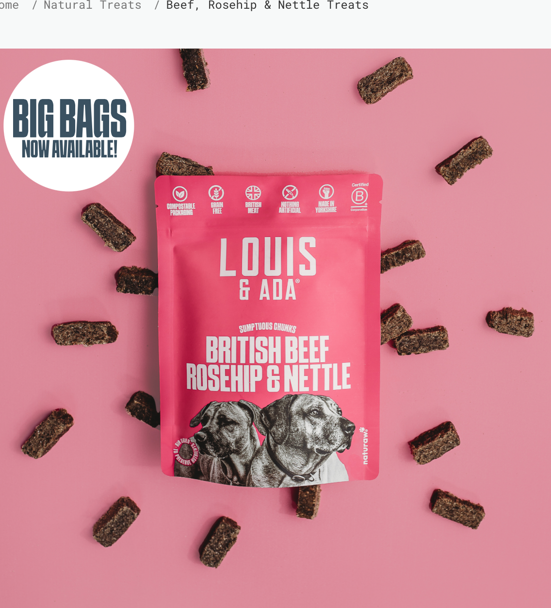 Beef, Rosehip & Nettle Chunks