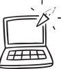 Illustration of a laptop