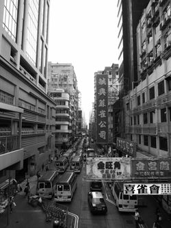 Down the Alley in Hong Kong
