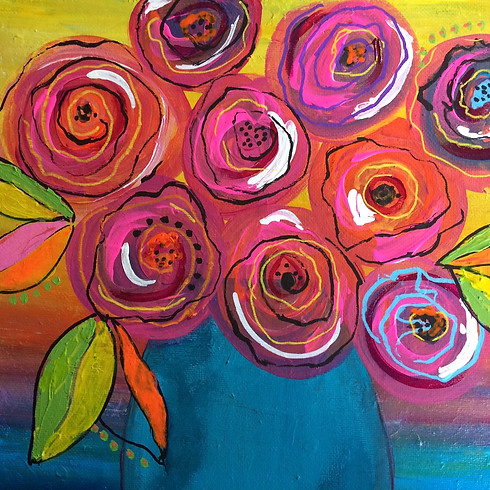 Let's Paint Flowers!