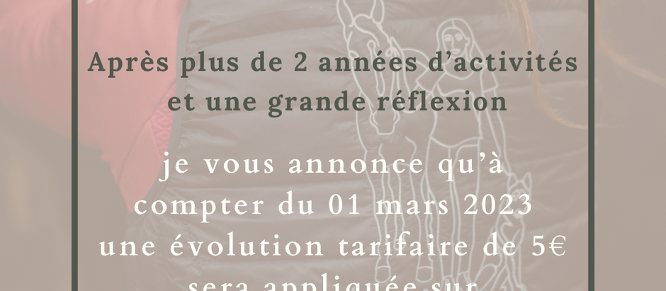 Tarifs