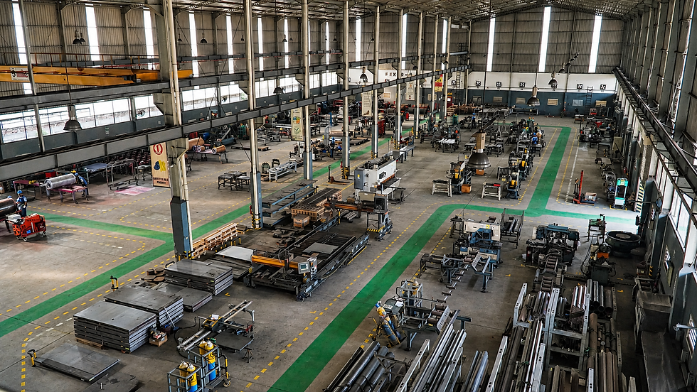 Local conveyor component factory at Vortex
