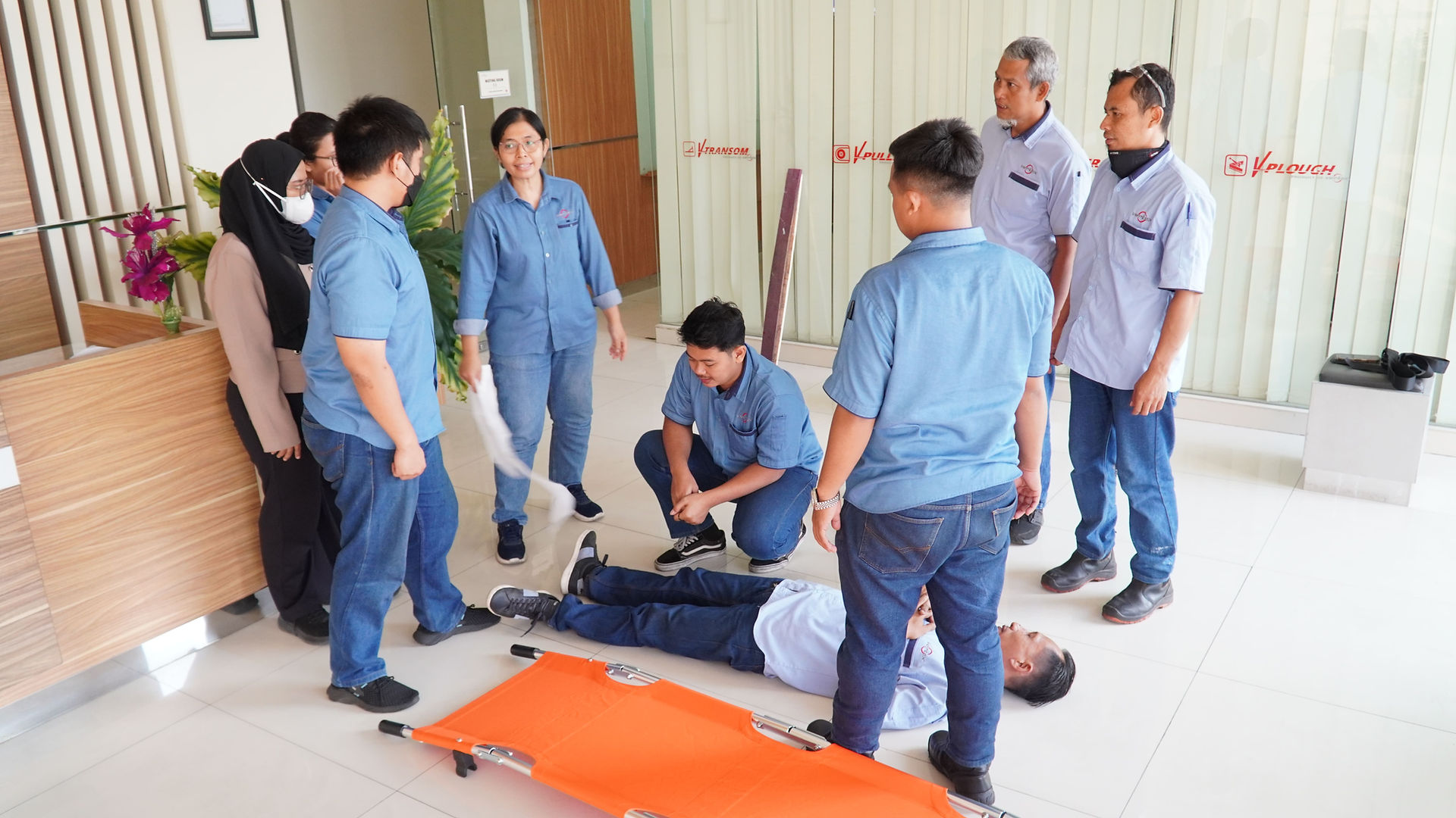 PT Vortex Conveyor International Perkuat Implementasi ISO 45001 Melalui Pelatihan P3K