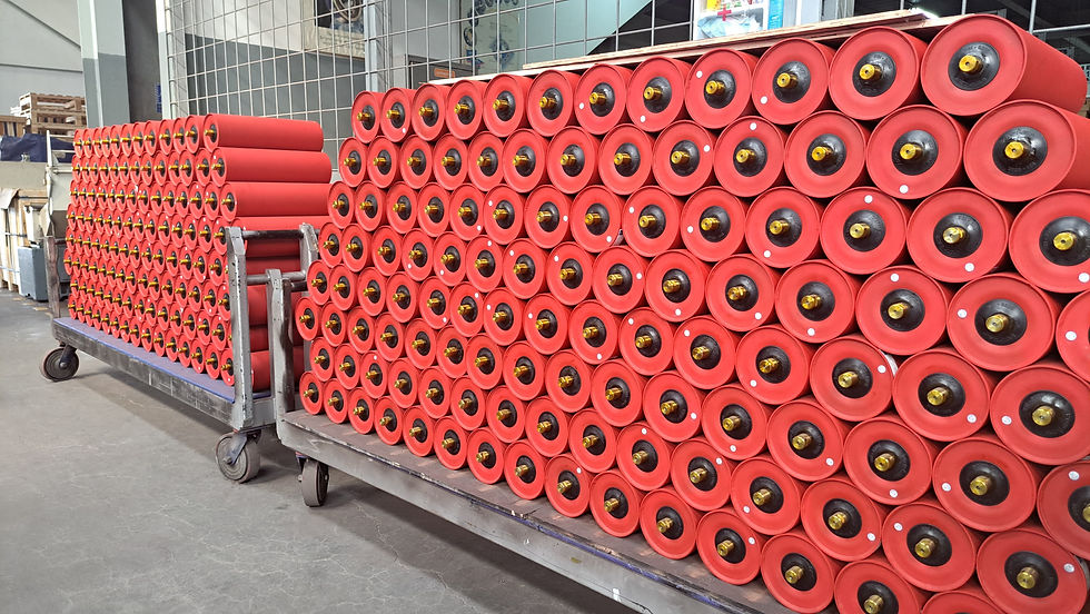 What Are the Differences Between Steel, HDPE, and Impact Rollers